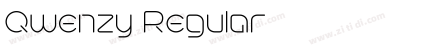 Qwenzy Regular字体转换 Qwenzy Regular字体转换
